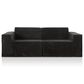 Furniture of America Facil 5-Piece Modular Track Arm Sofa Set in Black, , large