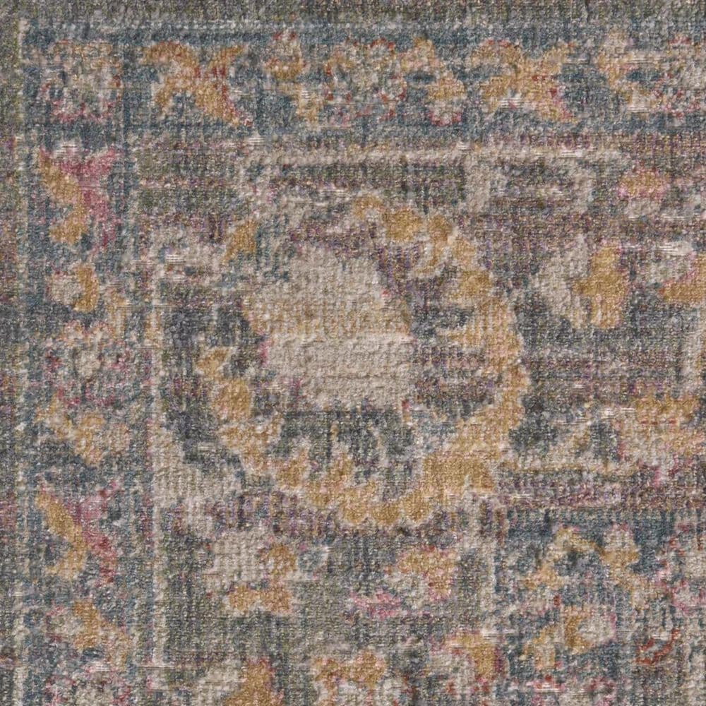Chris Loves Julia x Loloi Rosemarie 3&#39;2&quot; Round Stone and Multicolor Area Rug, , large