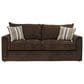 Pennycross Haven Stationary Queen Sleeper Sofa in Coffee, , large