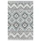 Surya Alyssa 5" x 7"6" Slate, Brown, Ivory and Blue Area Rug, , large