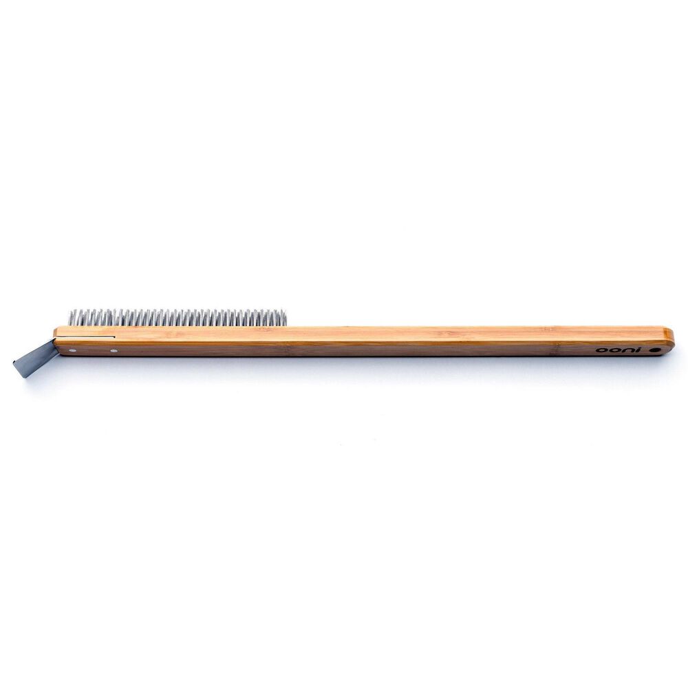 Ooni Pizza Oven Brush with Bamboo Handle in Black, , large