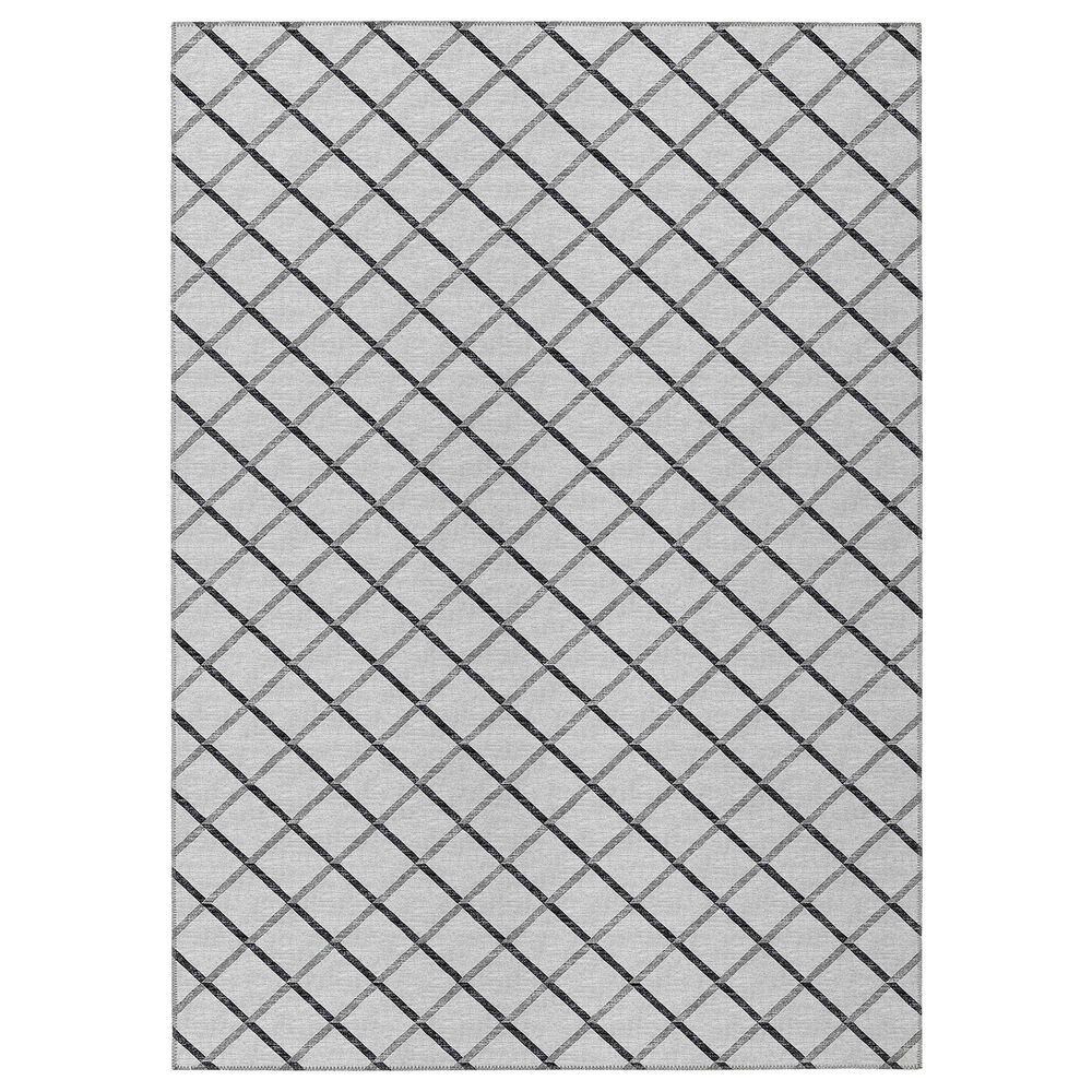 Dalyn Rug Company York 9" x 12" Gray Indoor/Outdoor Area Rug, , large