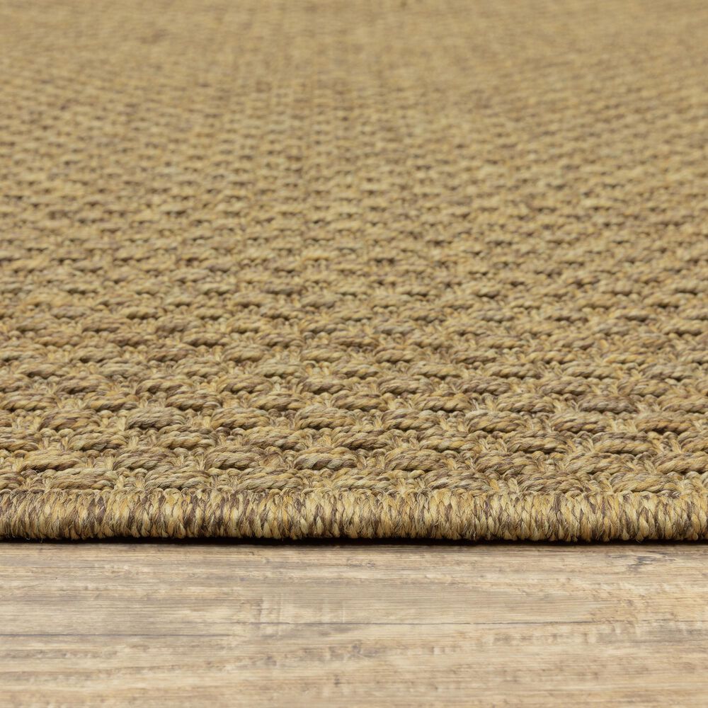 Oriental Weavers Karavia 2160N 2&#39;3&quot; x 7&#39;6&quot; Tan Area Rug, , large