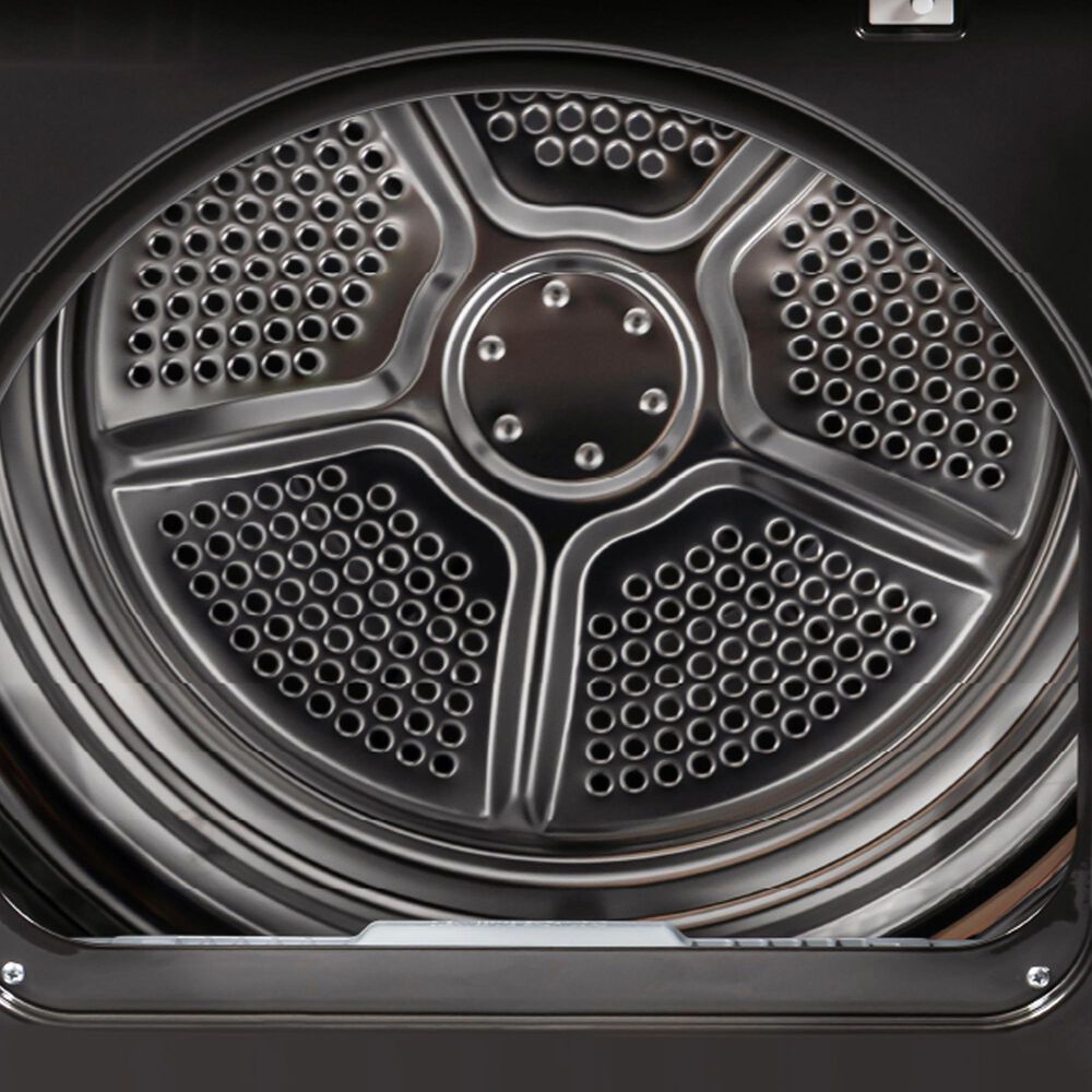 Midea 7 Cu. Ft. Smart Front Load Electric Dryer in Metallic Grey, , large