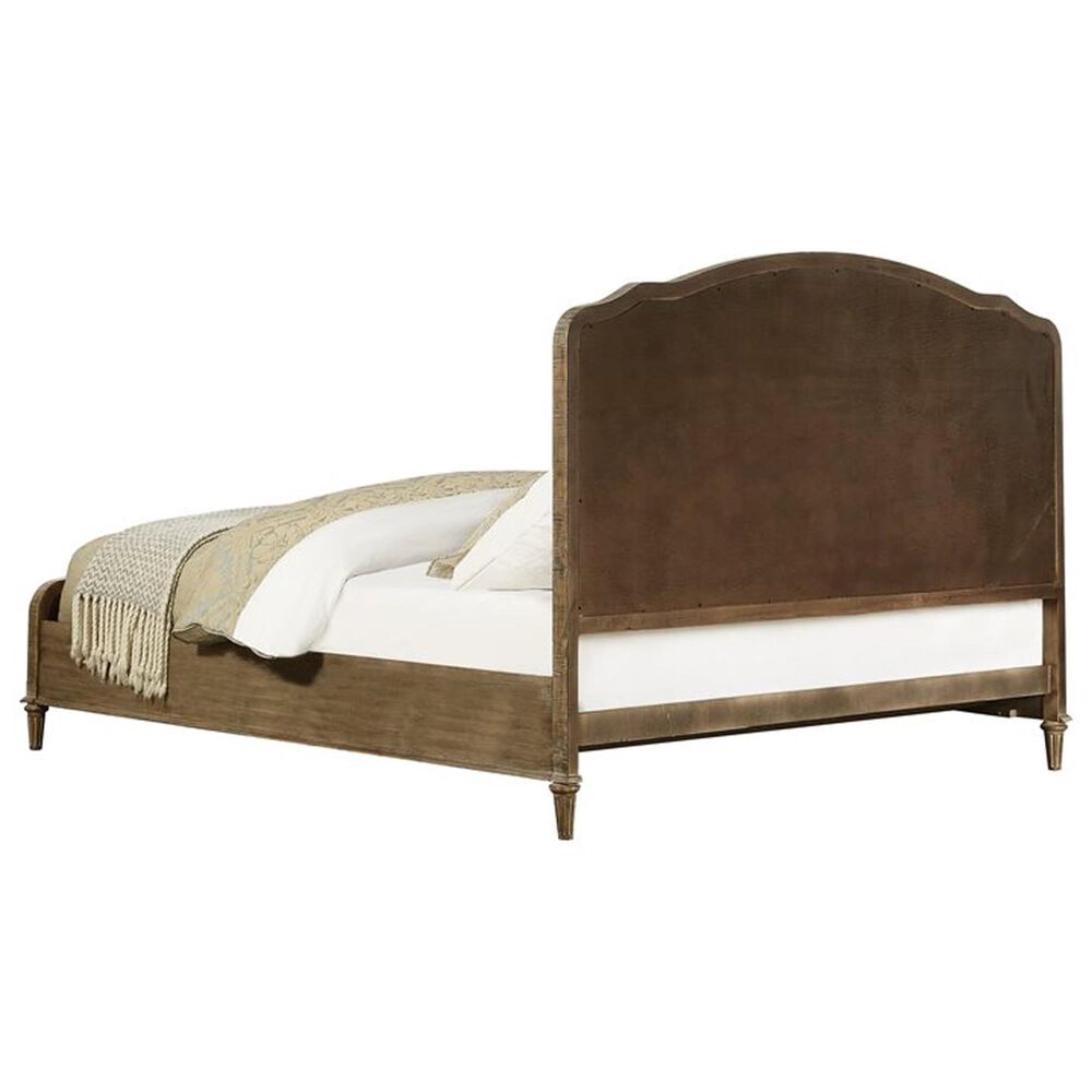 Golden Wave Furniture Interlude King Upholstered Bed in Sandstone Buff, , large