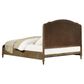 Golden Wave Furniture Interlude King Upholstered Bed in Sandstone Buff, , large