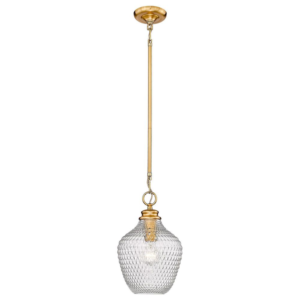 Golden Lighting Adeline 1-Light Pendant in Modern Brushed Gold, , large