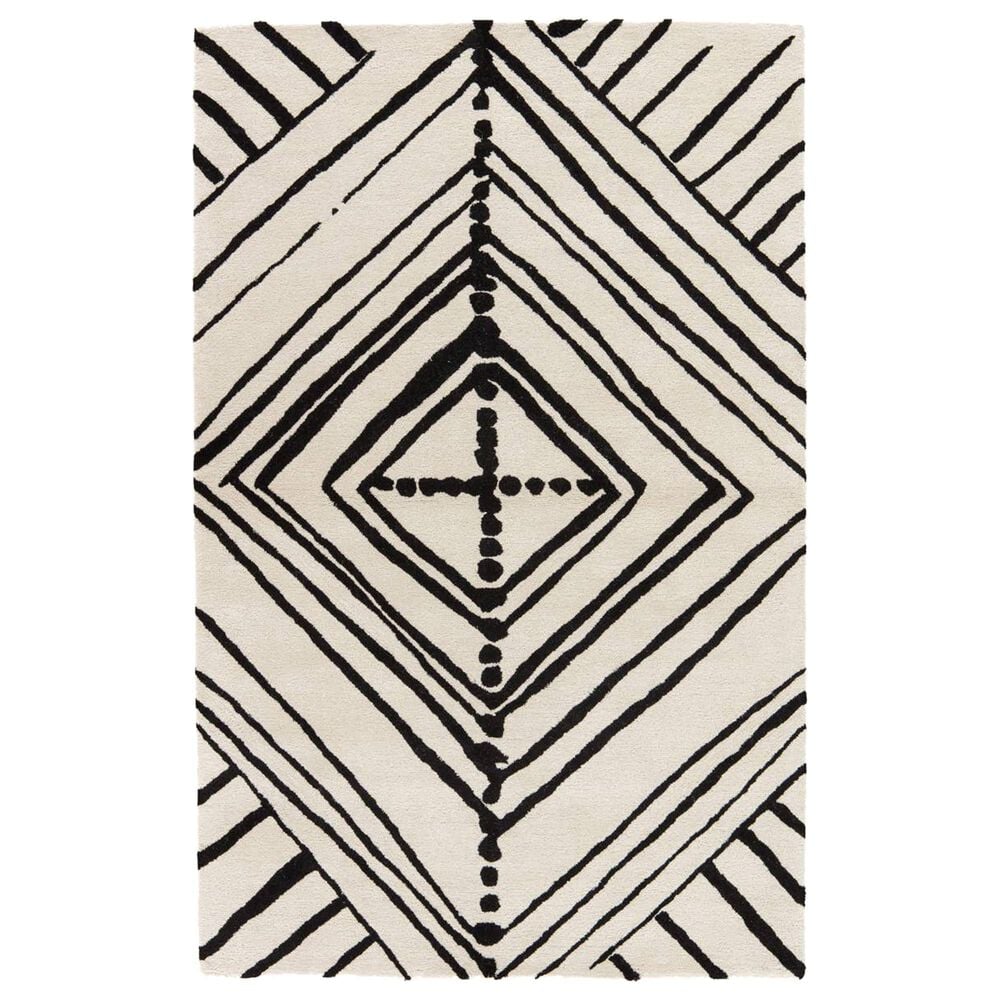 Jaipur Etho by Nikki Chu Gemma 9" x 12" Turtledove Area Rug, , large