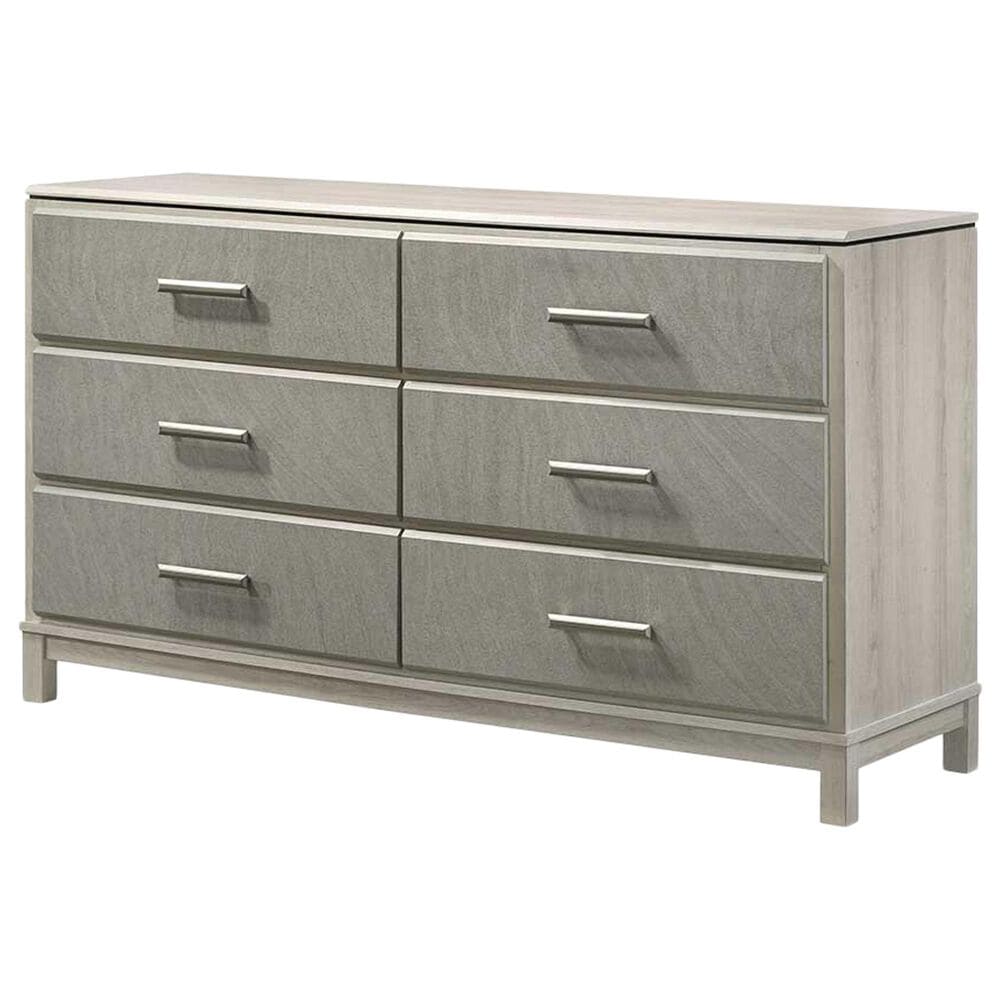 Titanic Furniture Roswell 4-Piece Queen Storage Bedroom Set in Beige, , large