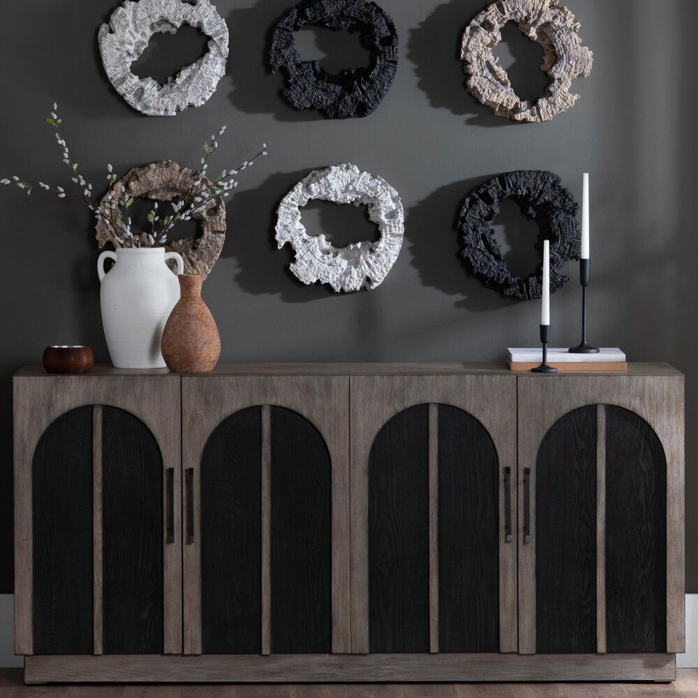 Slatehouse 70" Four-Door Credenza, , large