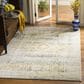 Safavieh Evoke EVK232C 10" x 14" Ivory and Blue Area Rug, , large