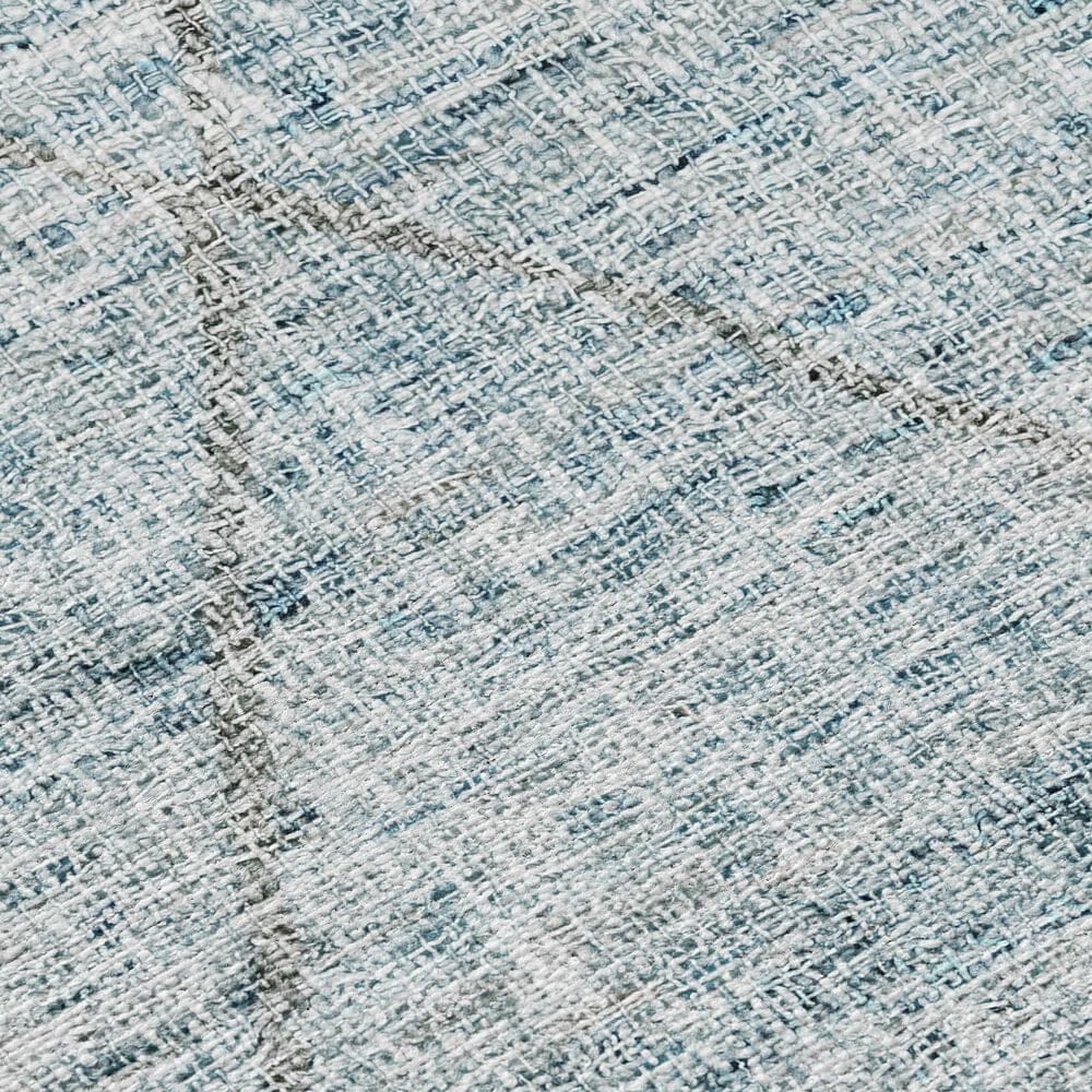 Dalyn Rug Company Portico PO1 Teal 8&#39; Round Area Rug, , large
