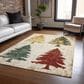 Dalyn Rug Company Wonderland WN19 3" x 5" Ivory Indoor/Outdoor Area Rug, , large