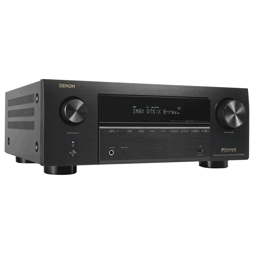 Denon 105W 9.4-Channel AV Receiver in Black, , large