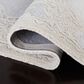 Safavieh Micro-Loop MLP275A 4" x 6" Ivory and Gray Area Rug, , large