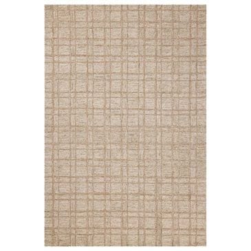 Chris Loves Julia x Loloi Polly 2" x 5" Khaki and Sand Runner, , large