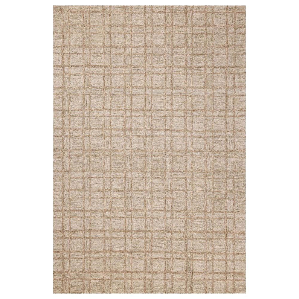 Chris Loves Julia x Loloi Polly 2" x 5" Khaki and Sand Runner, , large