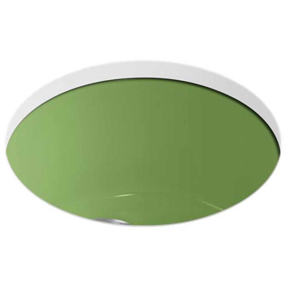 Kohler Porto Fino 18.5" Top-Undermount Single Bowl Bar Sinks in Fresh Green, , large