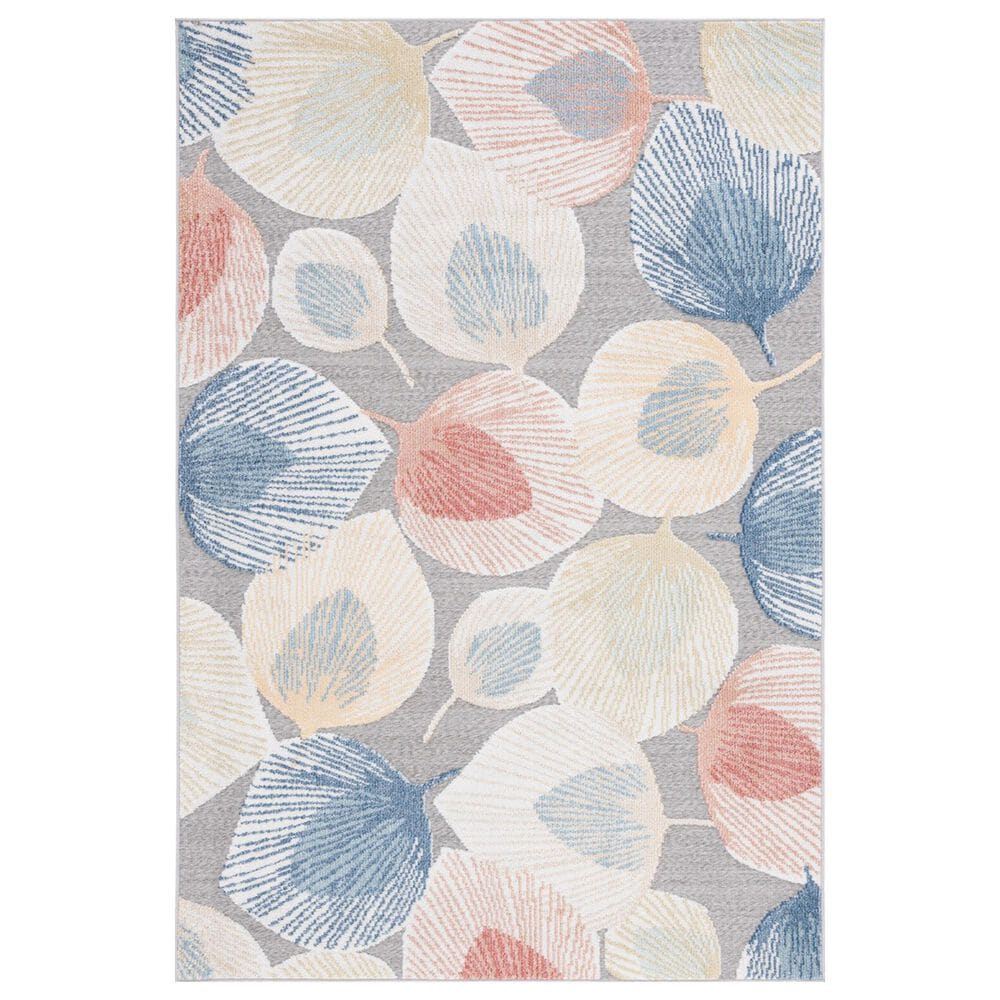 Safavieh Sarasota 4"5" x 6"5" Beige and Grey Indoor/Outdoor Area Rug, , large