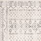 Safavieh Tulum Traditional 2" x 11" Ivory and Grey Runner, , large