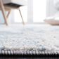 Safavieh Aston 6"7" Square Ivory and Blue Area Rug, , large