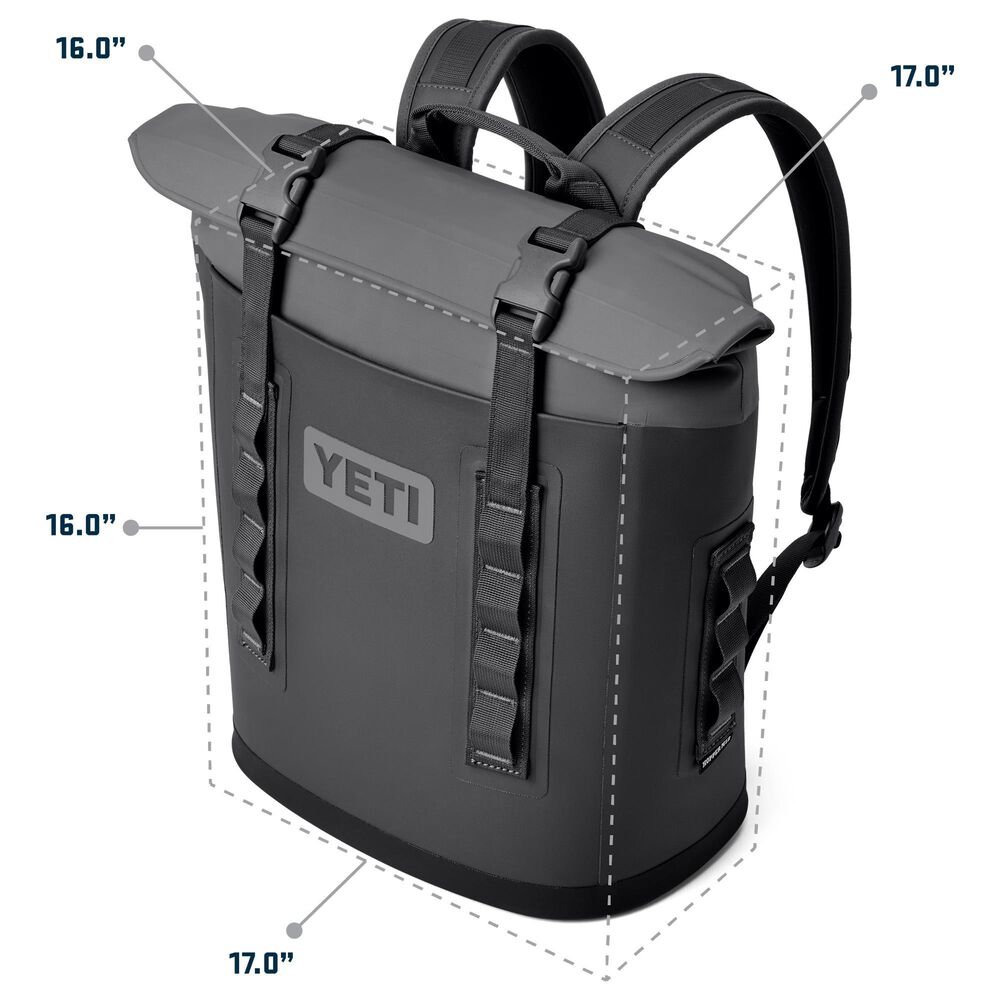 YETI Hopper M12 Backpack Soft Cooler in Big Sky Blue, , large