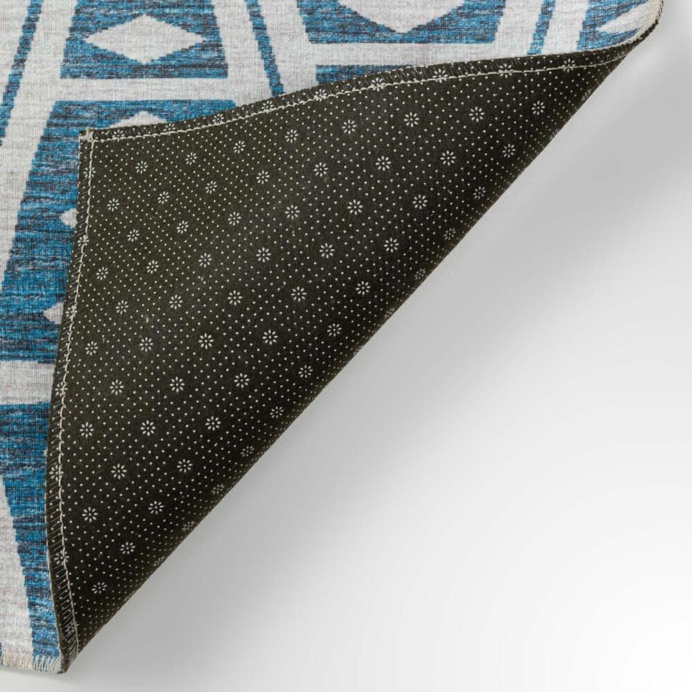 Dalyn Rug Company Sedona Southwestern 9&#39; x 12&#39; Indigo Indoor/Outdoor Area Performance Rug, , large