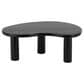 37B Wood Heart Coffee Table in Black, , large