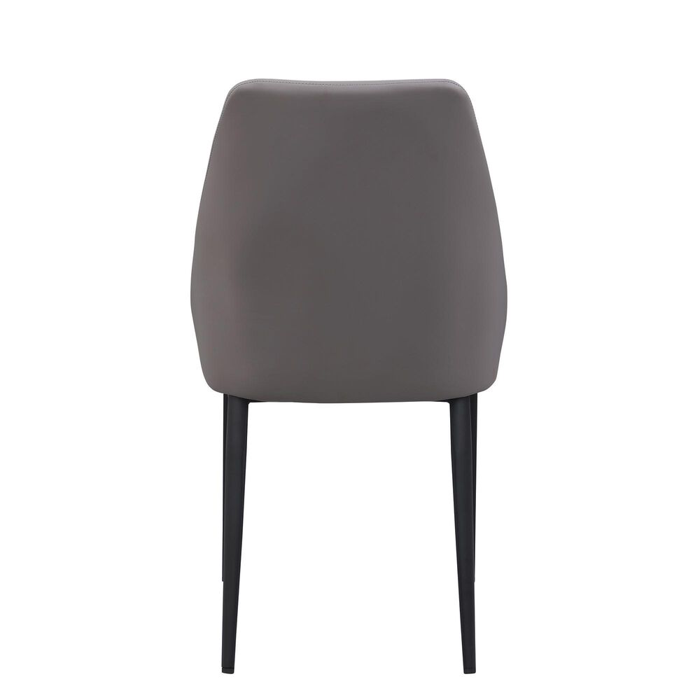 Monroe Jocelyn Side Chair in Matte Black, , large