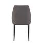 Monroe Jocelyn Side Chair in Matte Black, , large