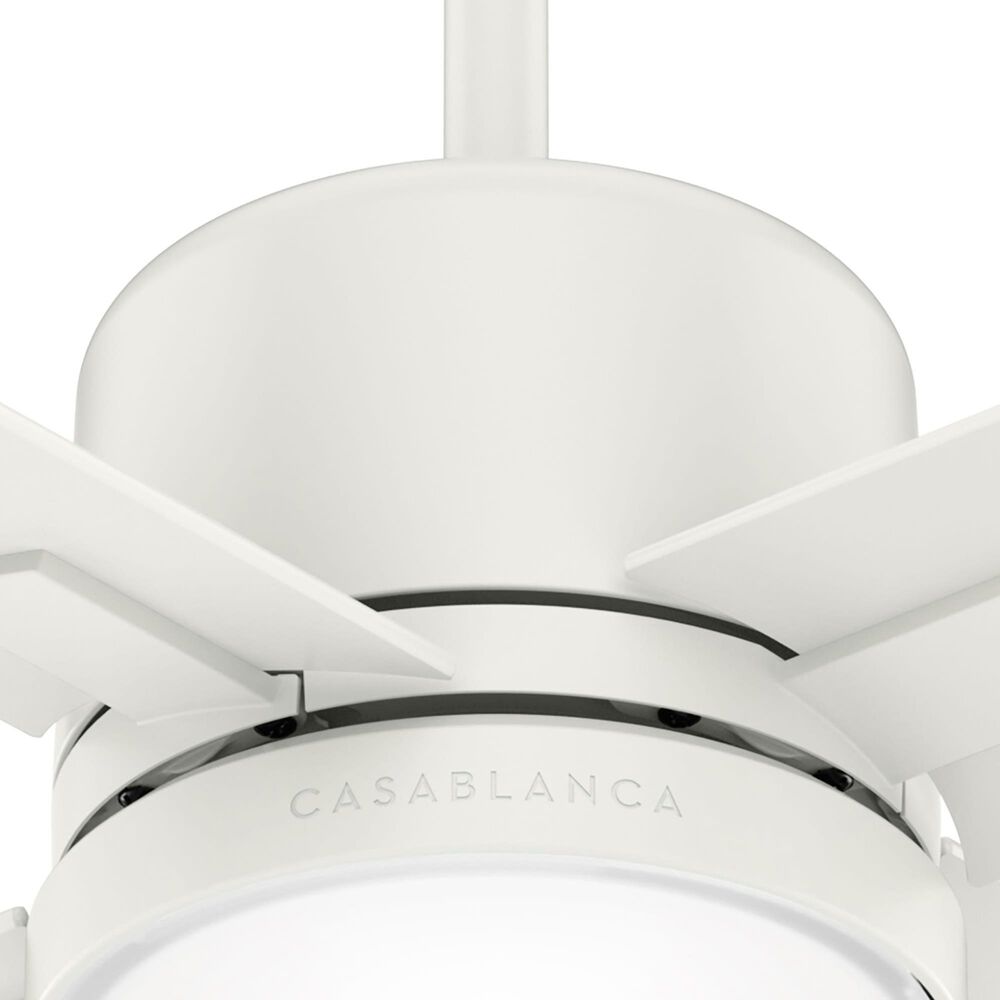 Hunter Axial 52&quot; Ceiling Fan with LED in Fresh White, , large