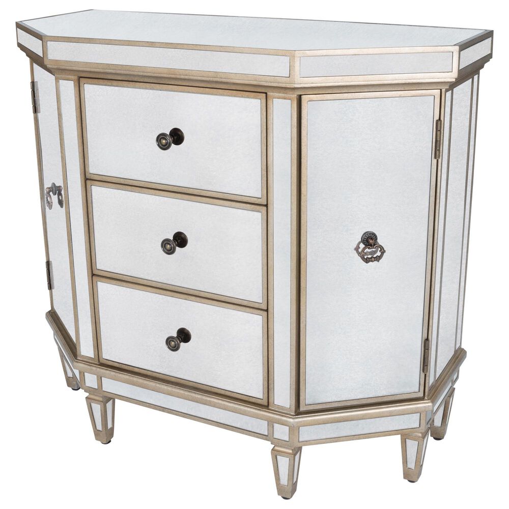 Butler Bethany Console Chest in Silver, , large