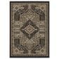 Oriental Weavers Legacy Charcoal and Brown 3"3" x 5" Area Rug, , large