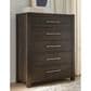 Viceray Collections Joinery 5-Drawer Chest in Espresso Oak, , large