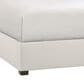 Bernhardt Morgan King Upholstered Panel Bed in Cream, , large