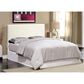 Furniture of America Tucker Queen Upholstered Bed in White, , large