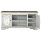 Ashley Realyn XL 74" TV Stand in Chipped White, , large