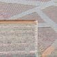 Safavieh Barbados Tropical Flamingo 3"3" x 5" Grey and Pink Indoor/Outdoor Area Rug, , large