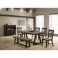Hawthorne Furniture Harper Side Chair in Brushed Brown and Pecan, , large