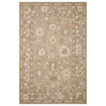 Chris Loves Julia x Loloi Dorothea Khaki and Dove 2"6" x 9"9" Runner, , large