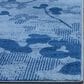 Safavieh Adirondack ADR114F-4SQ 4" x 4" Light Blue/Dark Blue Square Rug, , large