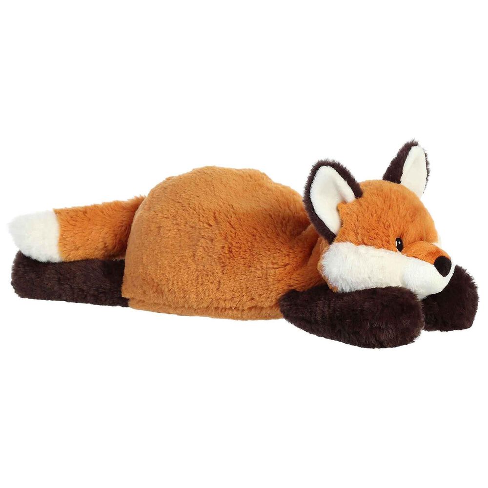 Aurora Snoozles 18" Fox Plush in Orange, , large