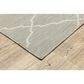 Oriental Weavers Portofino 7225H 5"3" x 7"3" Gray Area Performance Rug, , large