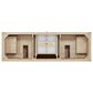 James Martin Vanities Marigot Single 72" Double Vanity in Sun-washed Oak with 3 cm Carrara White Marble Top, , large