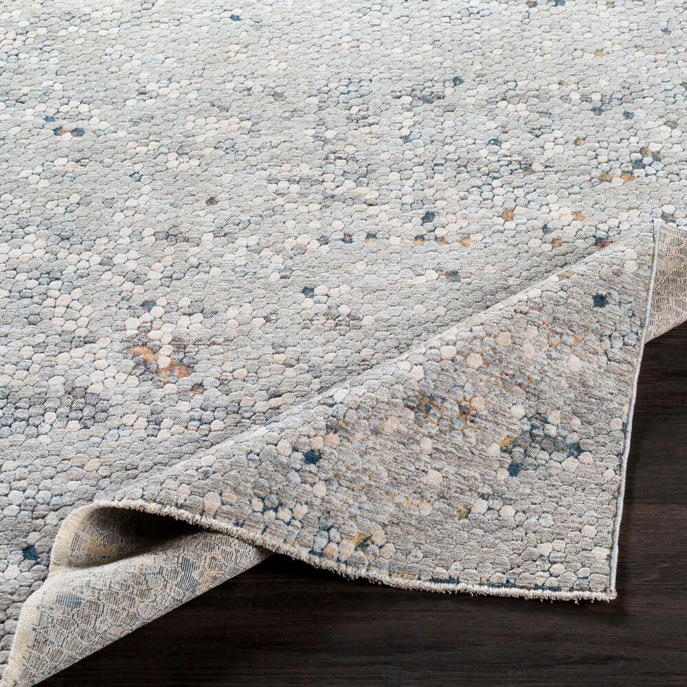 Surya Presidential Sage, Deep Teal, Ivory, Wheat and Orange 8&#39;10&quot; x 12&#39;10&quot; Area Rug, , large