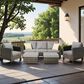 HOMLUX 5-Piece Outdoor Patio Furniture Set in  Dark Gray, , large