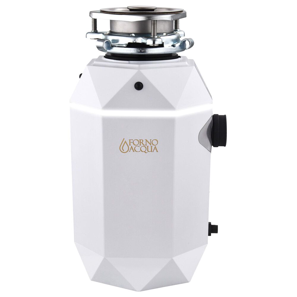 Forno Acqua BrightDiamond 3/4-HP Super Quiet Garbage Disposal in Moonstone White, , large