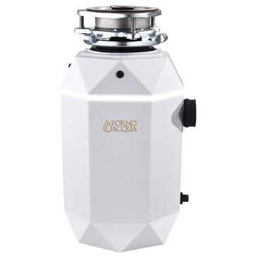 Forno Acqua BrightDiamond 3/4-HP Super Quiet Garbage Disposal in Moonstone White, , large