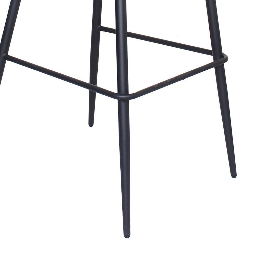 Moe&#39;s Home Collection Alibi Barstool in Black &#40;Set of 2&#41;, , large