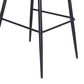 Moe"s Home Collection Alibi Barstool in Black (Set of 2), , large